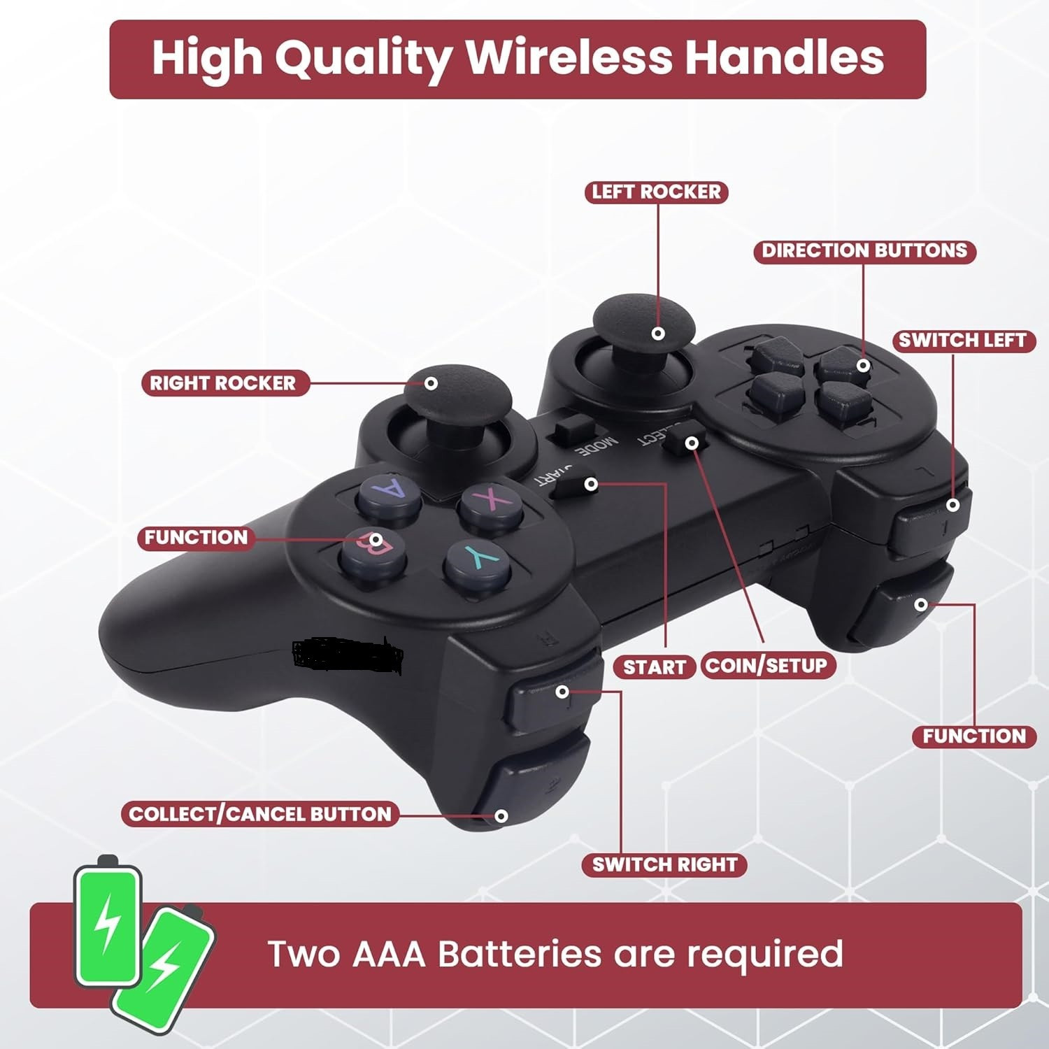 Image of KITAI M33 3D gaming stick video game Bluetooth Gamepad