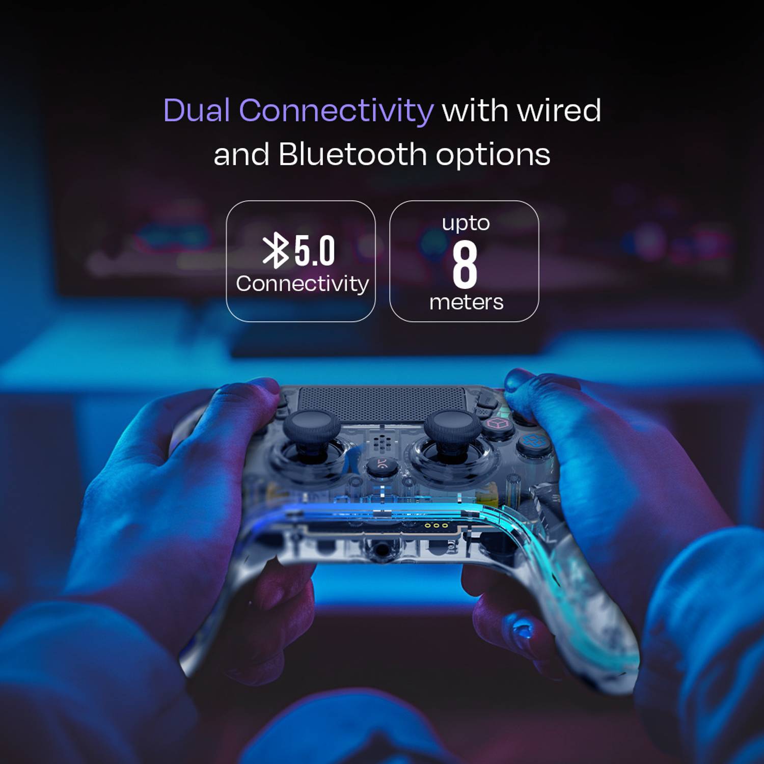 Kreo Mirage Wireless RGB Gaming Controller - Image 4