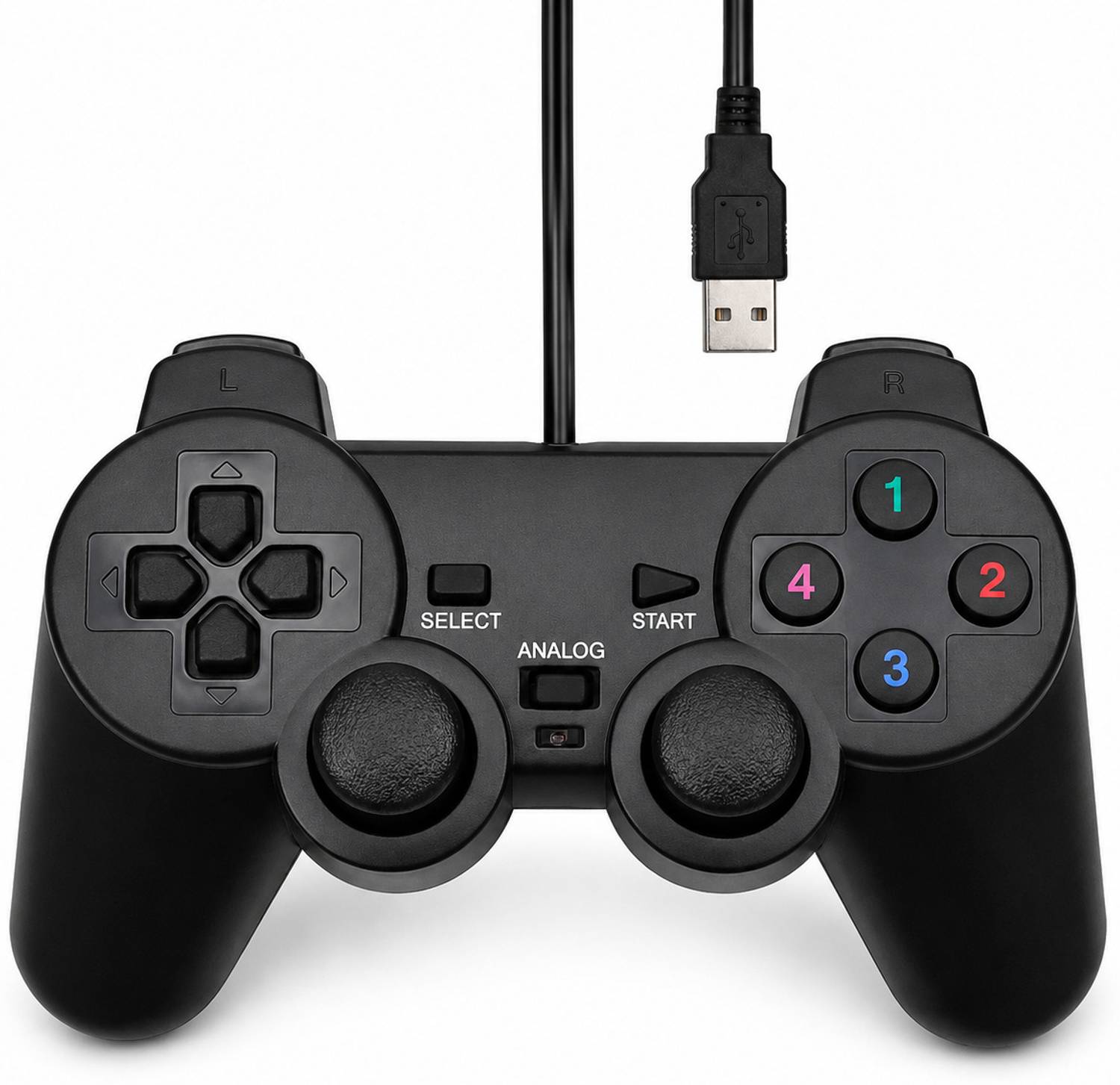 markif USB Game Controller Dual Analog Gaming Joystick