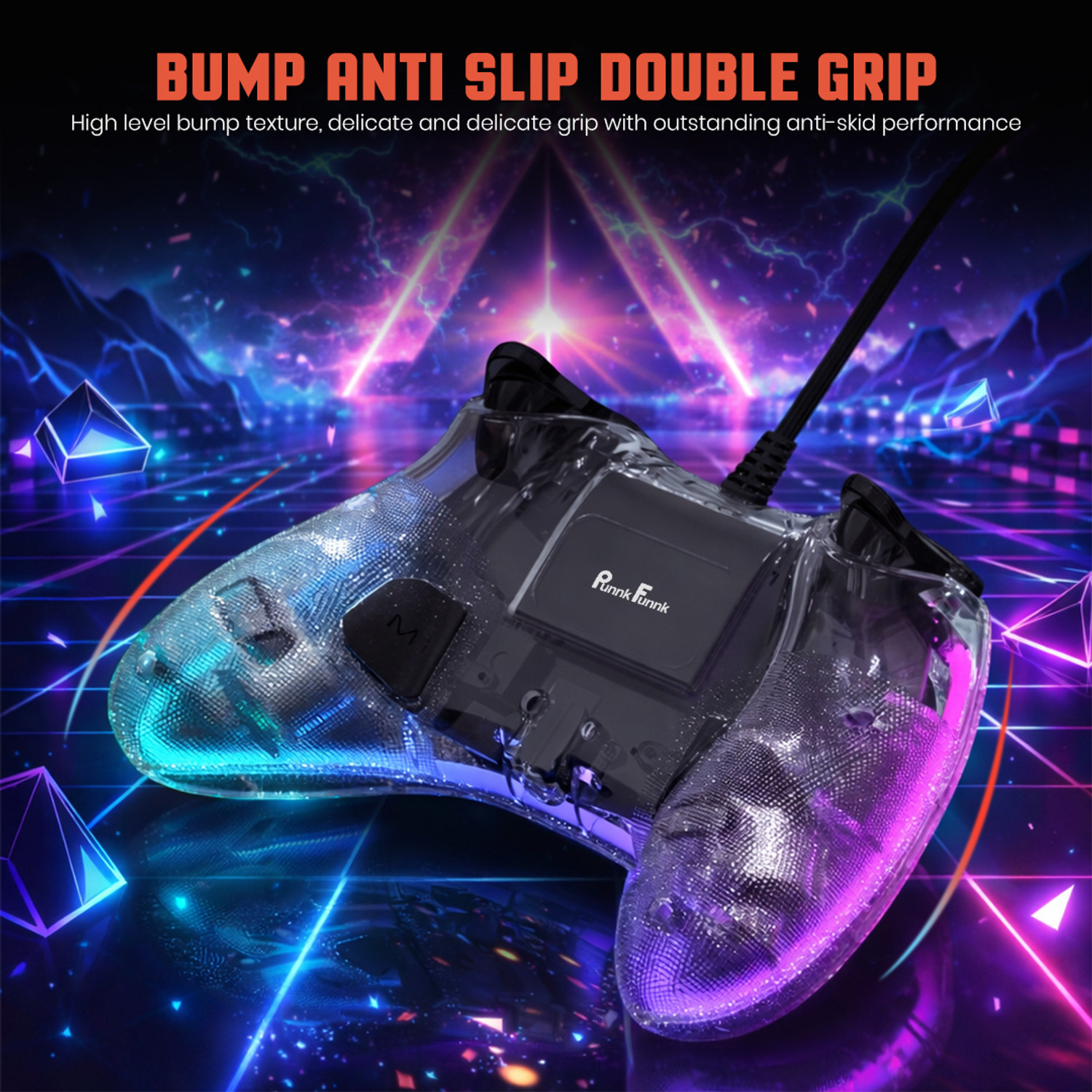 Image of PunnkFunnk S03 Wired Gaming Controller for Android And iOS Bluetooth Gamepad