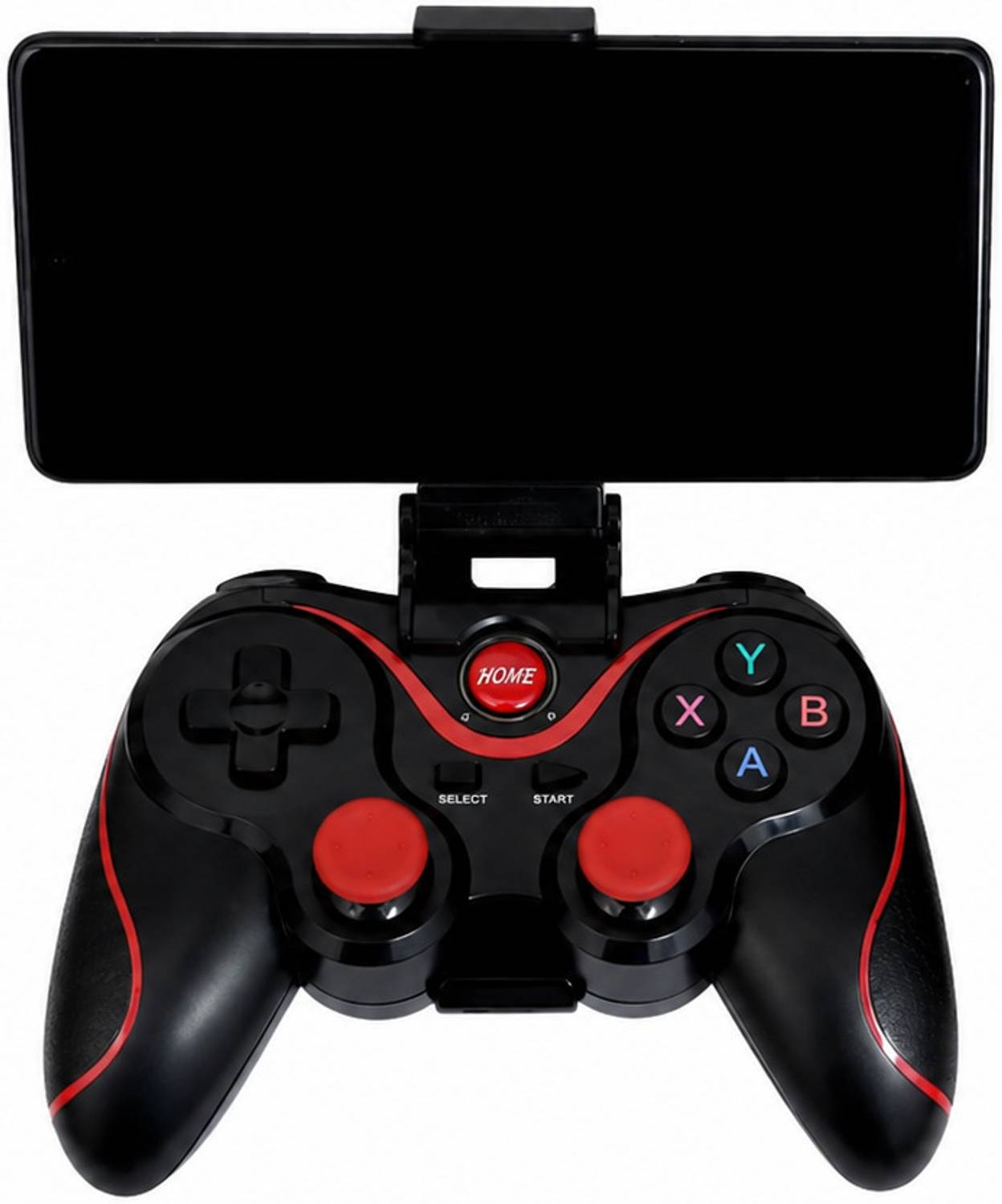 MTK X3 Wireless Bluetooth Game Controller with Mobile Holder
