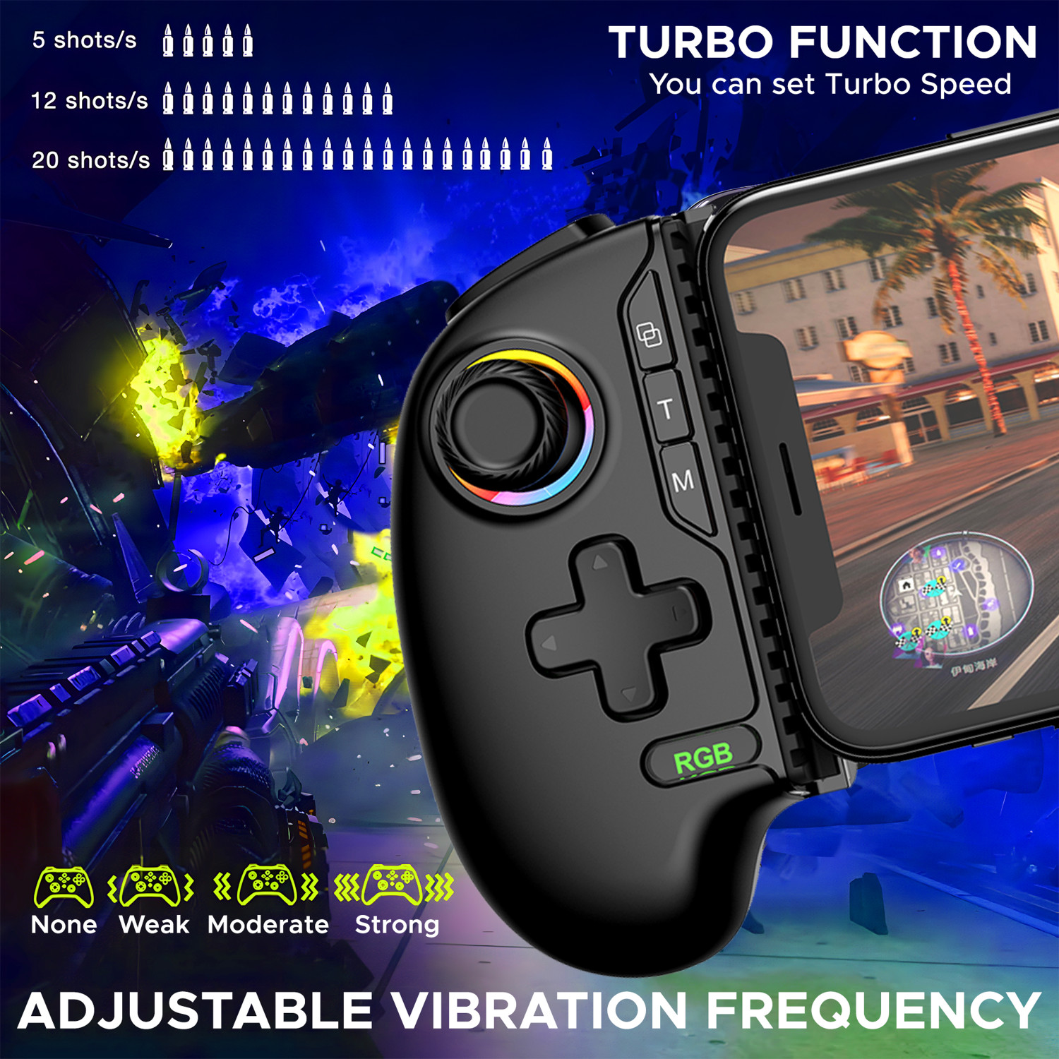 Image of Ant Esports Combatant 11 Wireless Bluetooth Gamepad