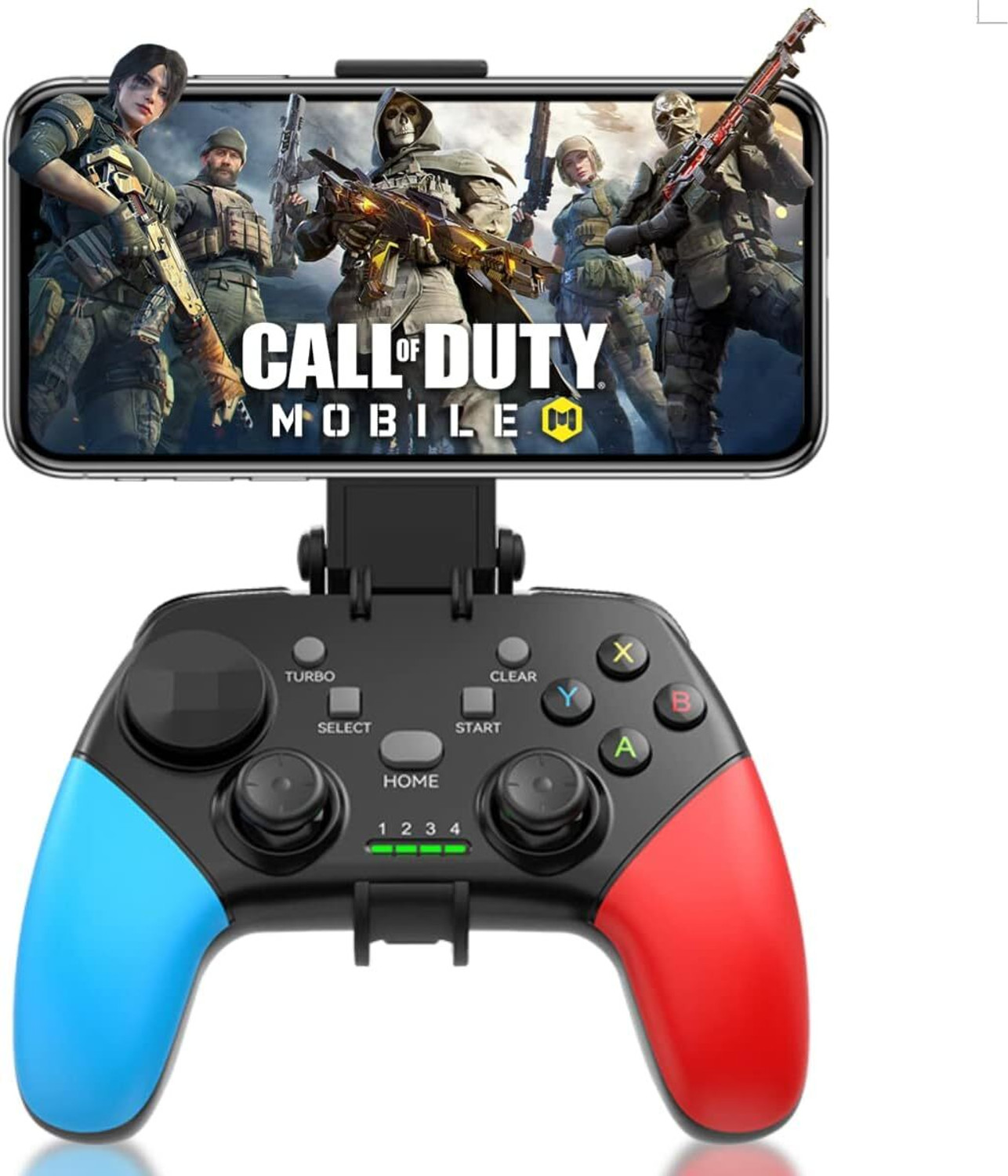 Image of Tobo Wireless Mobile Gaming Controller BSP-G9 iOS, Android, iPad,Tablet, PC TD-1284GA Bluetooth Gamepad