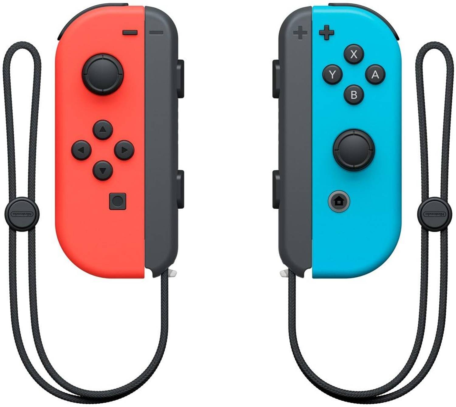 Playtastic Joy-Con (L) neon red /(R) neon Blue Controller Bluetooth Gamepad