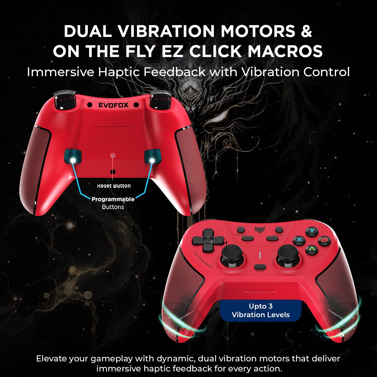 EVOFOX One S Universal 3-Mode Wireless & Wired Gamepad - Image 5