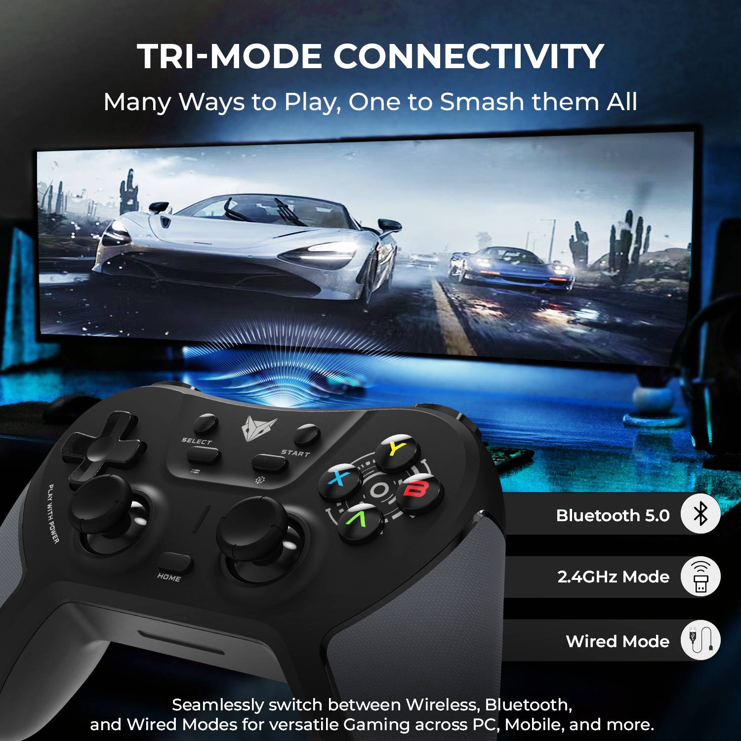 EVOFOX One S Universal 3-Mode Gamepad - Image 4