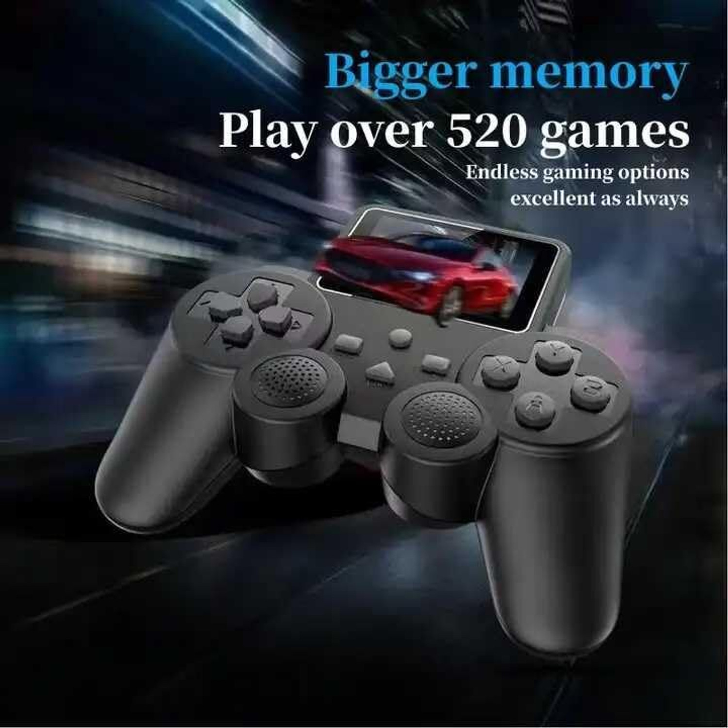 Image of Rhonnium Handheld Console, Classic Retro Game Box Toy for Kids Gamepad
