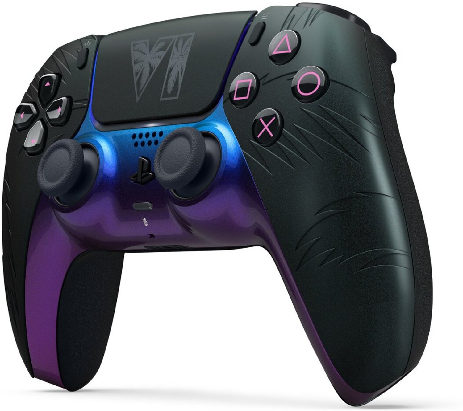 Image of SONY PS5 DualSense Controller - Grand Theft Auto VI Black LE (CFI-ZCT2W) Gamepad