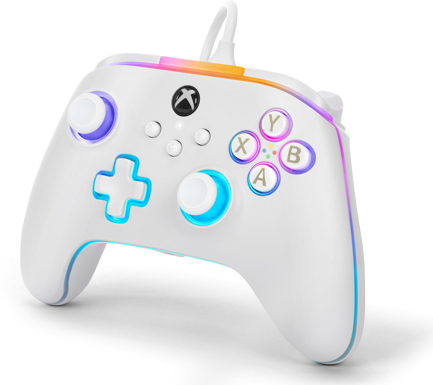 Image of PowerA Officially Licensed Xbox & PC Lumectra Advantage Wired Controller USB Gamepad
