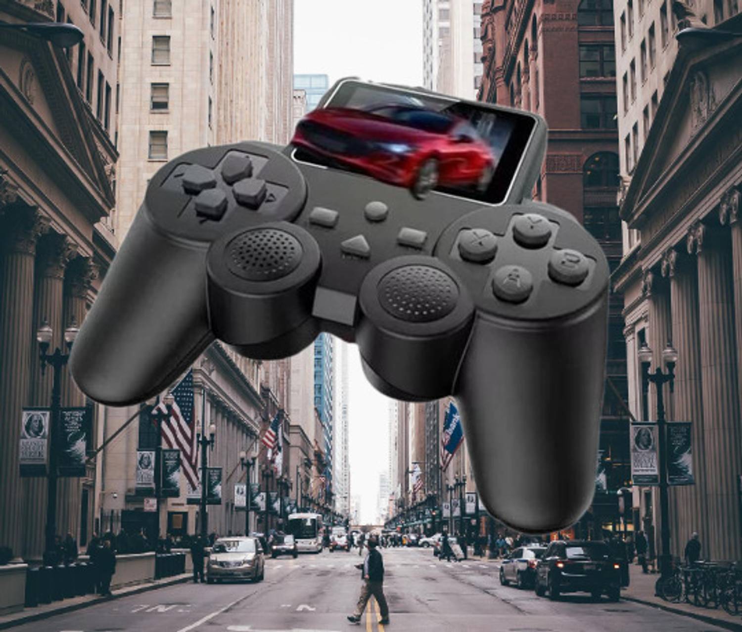 Rhonnium 520 in 1 Retro Mini Portable Game Box Gamepad