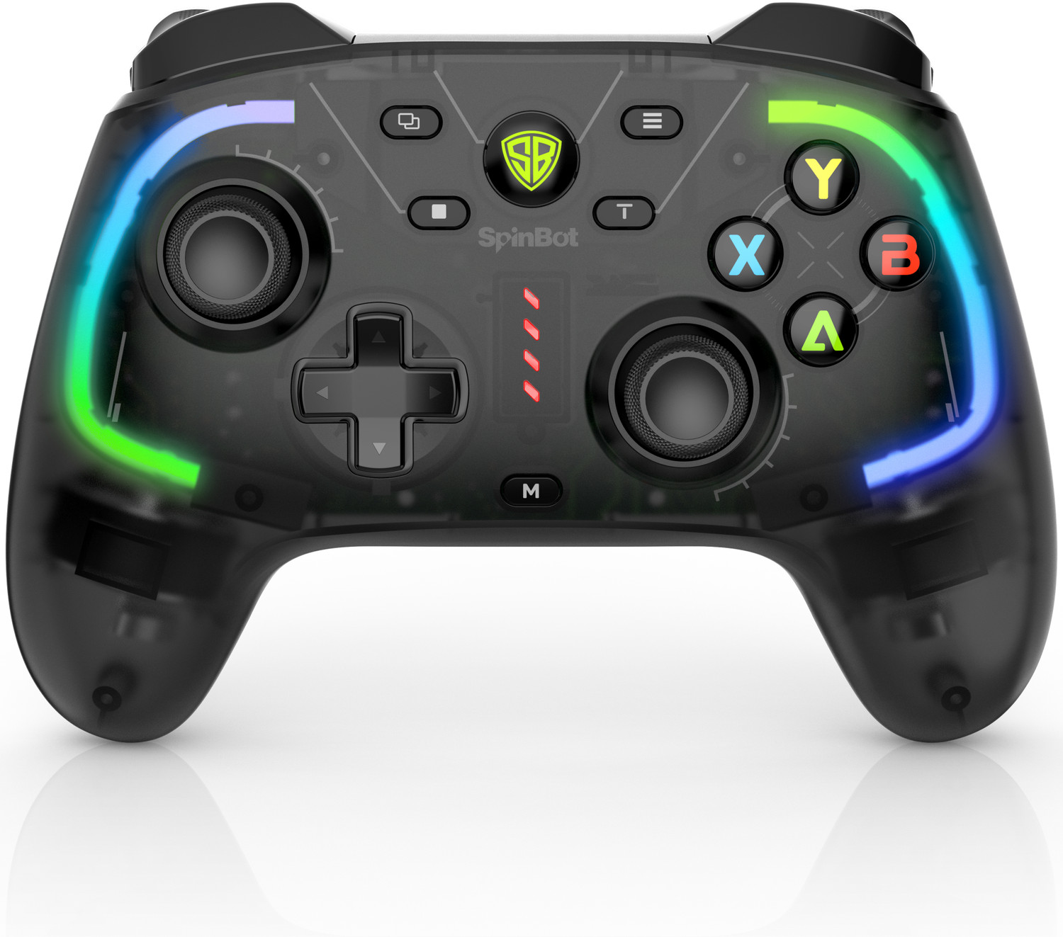 Image of SpinBot Astro GX2 Wireless PC Controller with-1000Hz Poling Rate-Hall Effect-Turbo Mode Gamepad