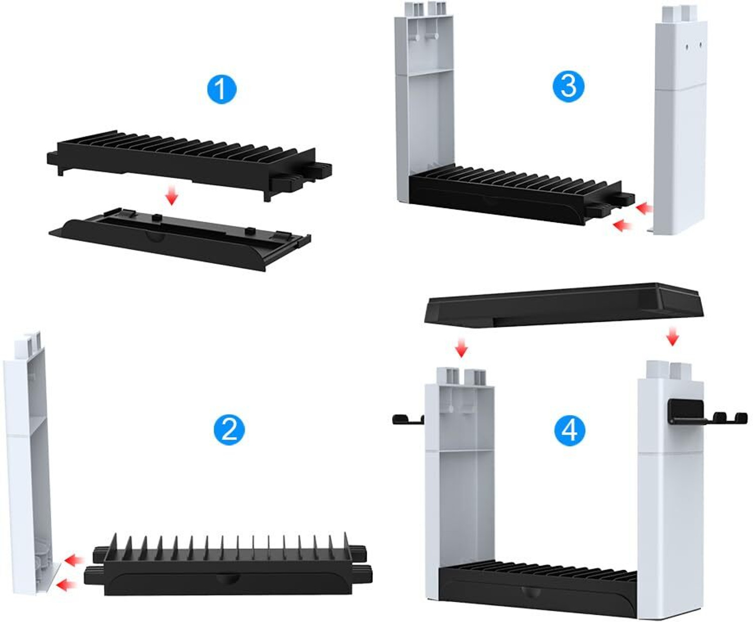 Image of HG WORLD Dobe Multifunctional Storage Stand Kit TNS-2113 for Switch and OLED Gaming Accessory Kit