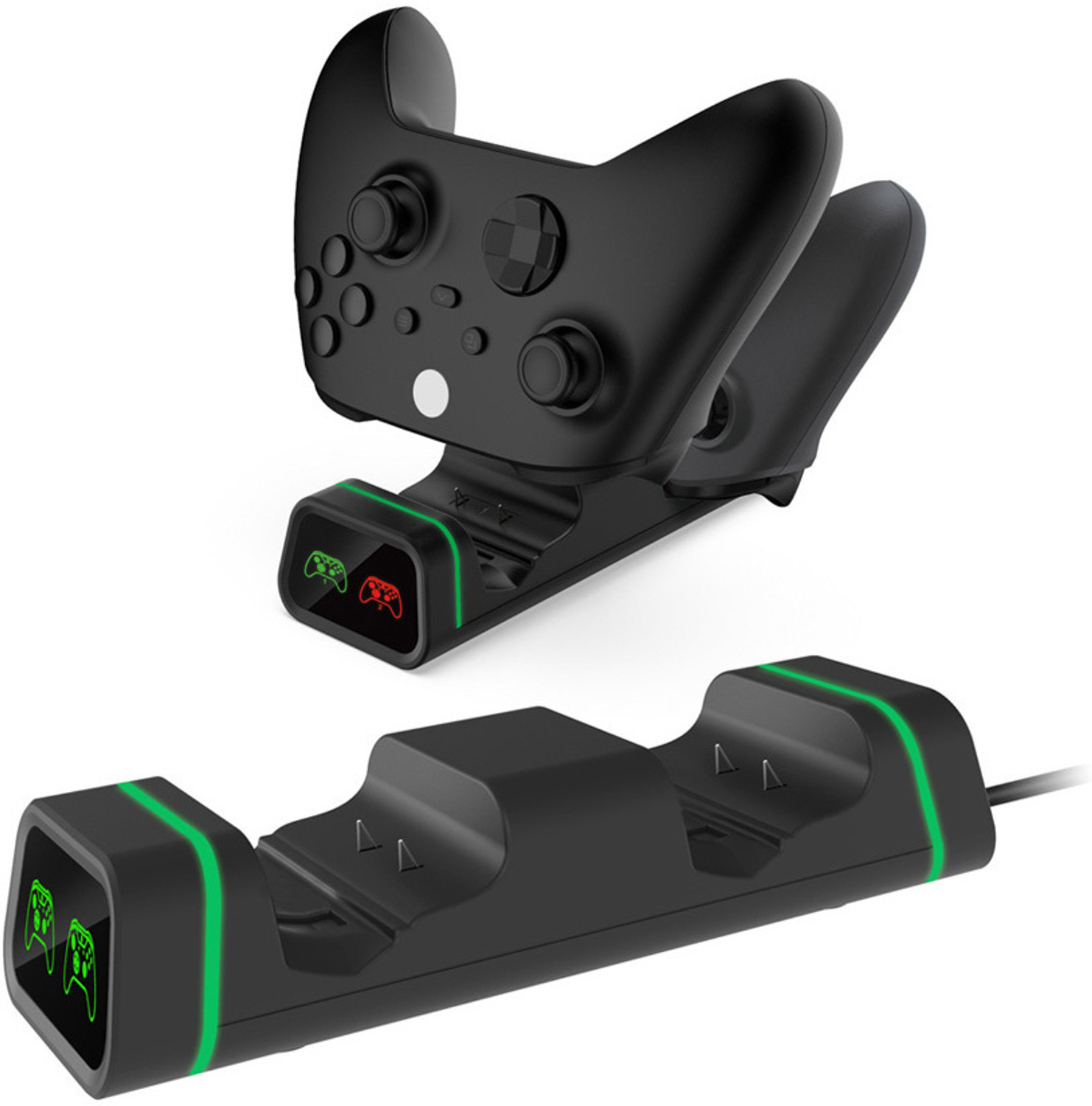 Image of HG WORLD Dobe Wireless Controller Charging Dock TYX-19006X Fast Charging Station Gaming Accessory Kit
