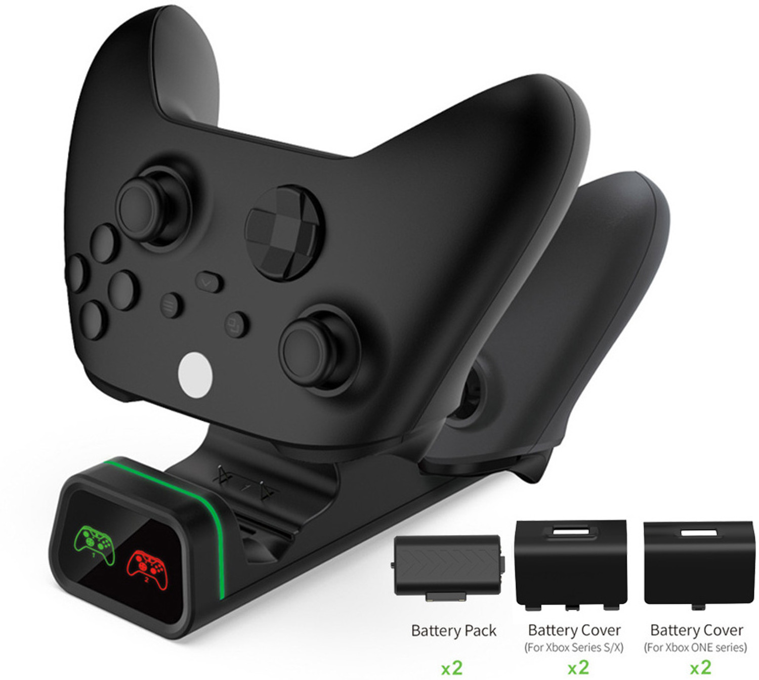 Image of HG WORLD Dobe Wireless Controller Charging Dock TYX-19006X Fast Charging Station Gaming Accessory Kit