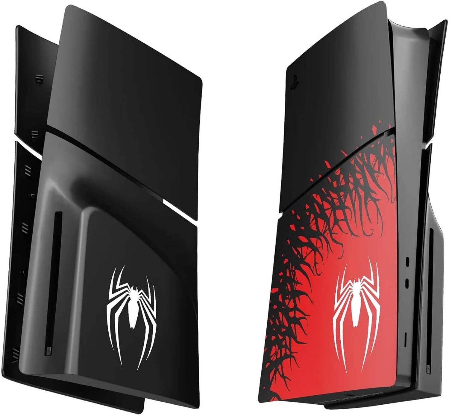 Playtastic PS5 Slim Faceplate Spiderman Edition Gaming Accessory Kit