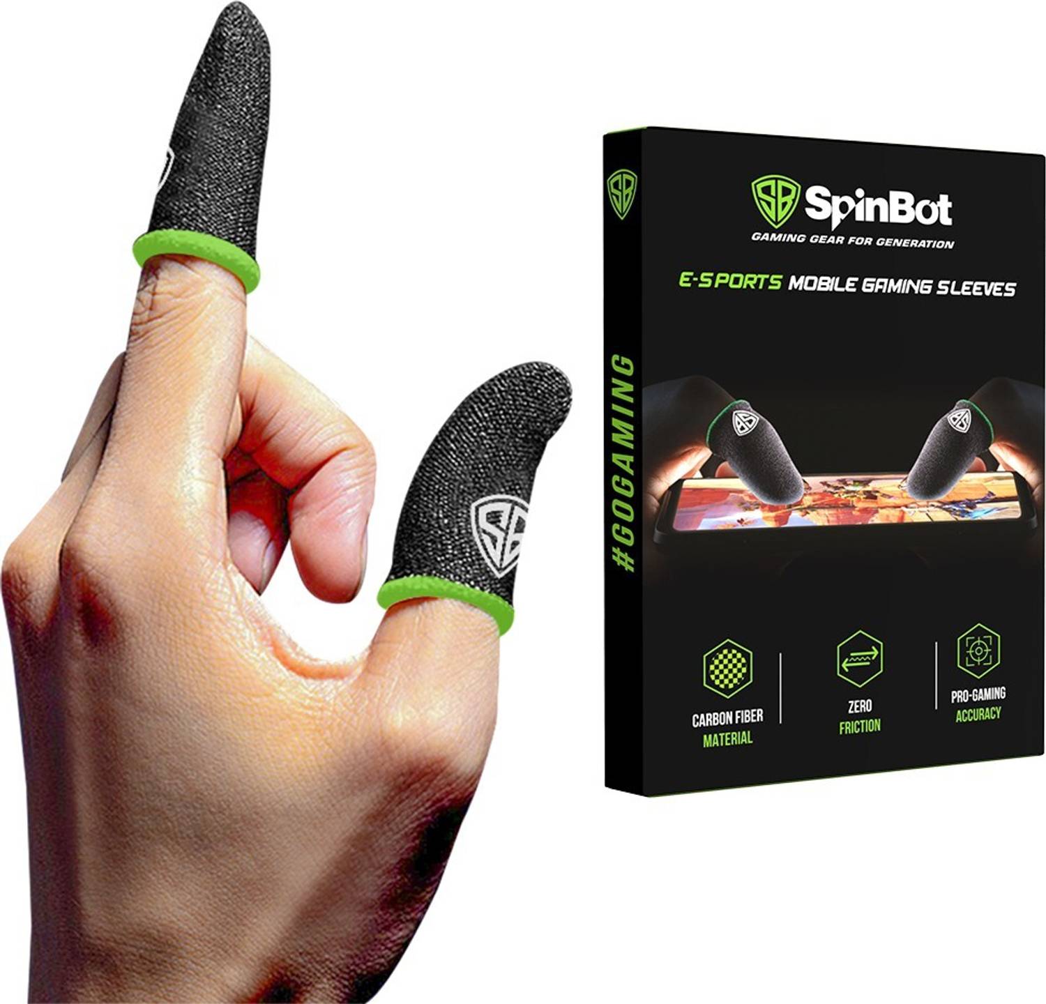 SpinBot GS-1P Gaming Accessory Kit Black - Image 1
