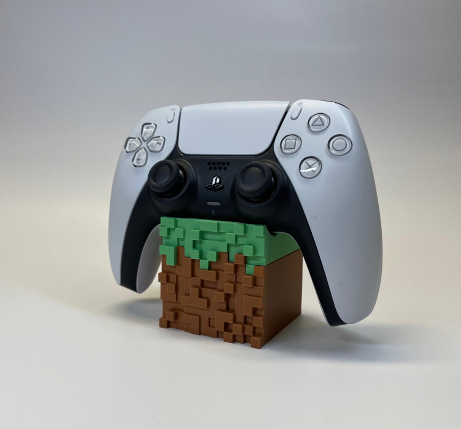 Image of Craftedlayer studio Minecraft Style Controller Holder (Stand Only - Controller Not Included) Gaming Accessory Kit