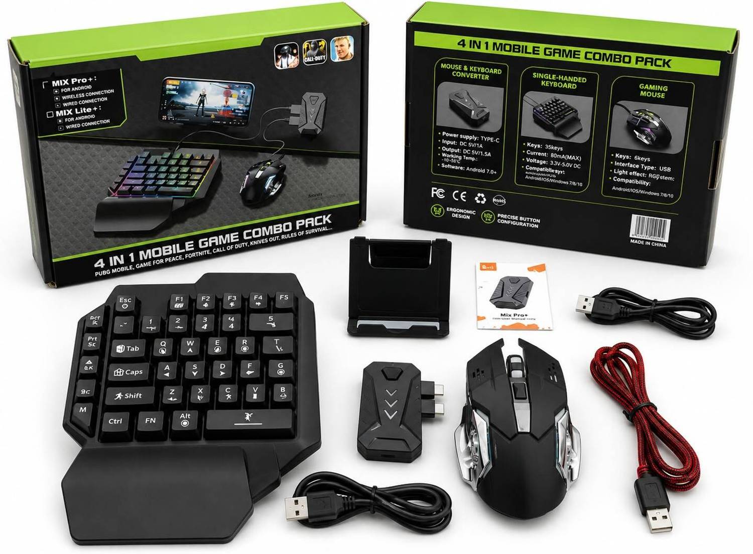 GENXRETRO MIX Pro+ 4-in-1 Mobile Game Combo Pack - Image 1