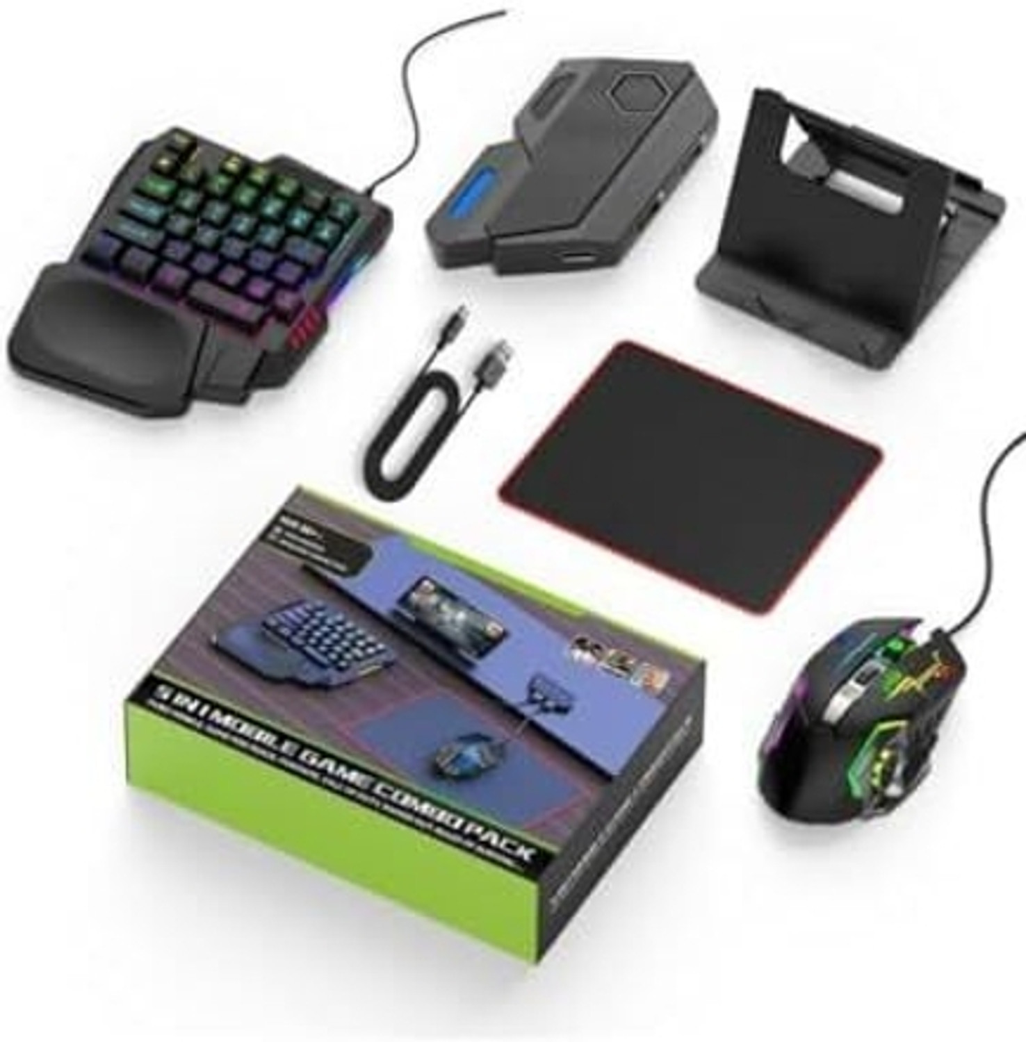 Image of BVG Mix SE+ Mobile Game with RGB Bluetooth Gaming Accessory Kit