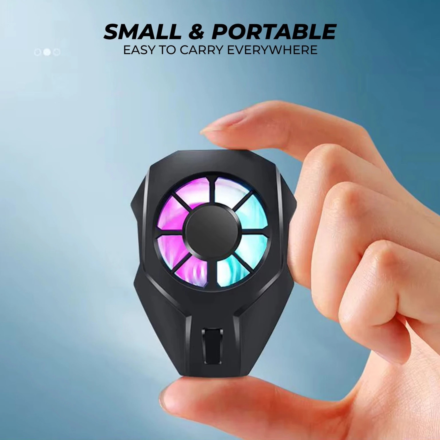 Image of AVSPARKS L01 Mobile Phone Cooler for Gaming for Game Long Filming Mobile Gaming Fan Gaming Accessory Kit