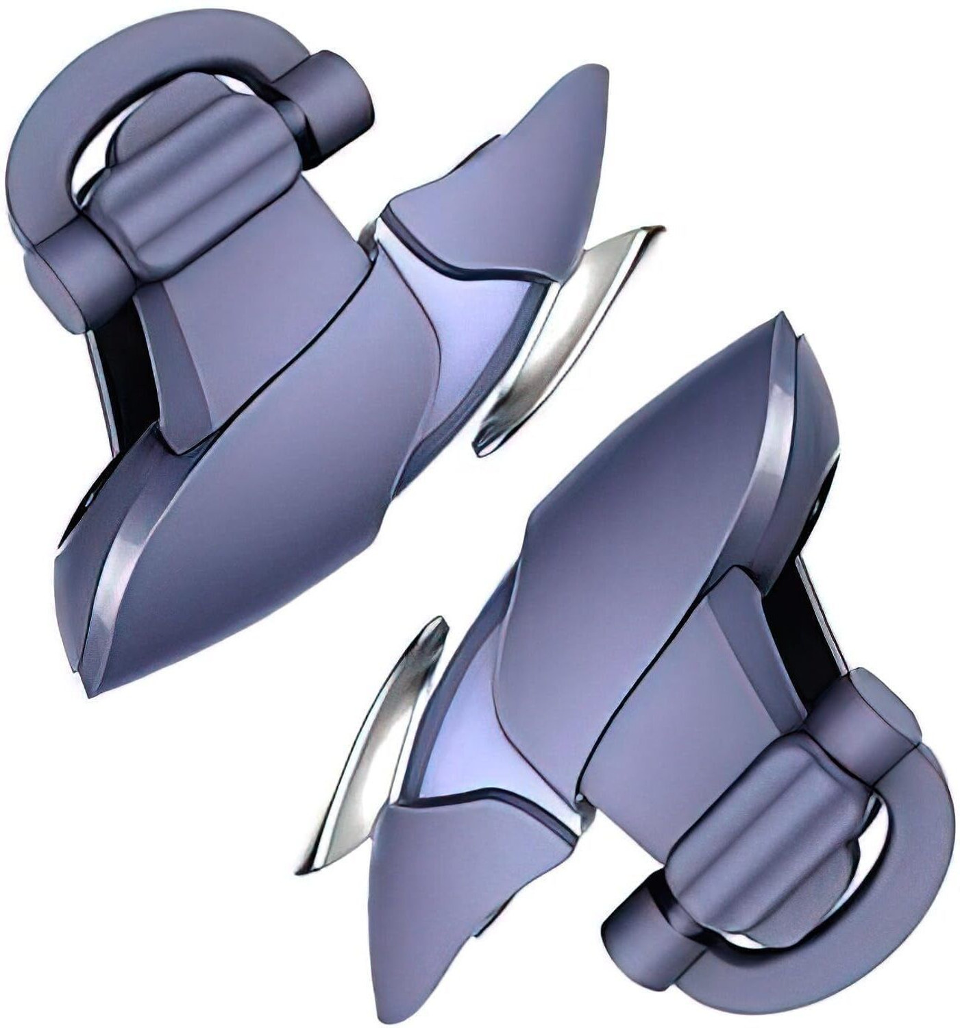 Image of VORLEN Blue Shark Pub-g Trigger all smart phone Buttons L1 R29 Gaming Accessory Kit