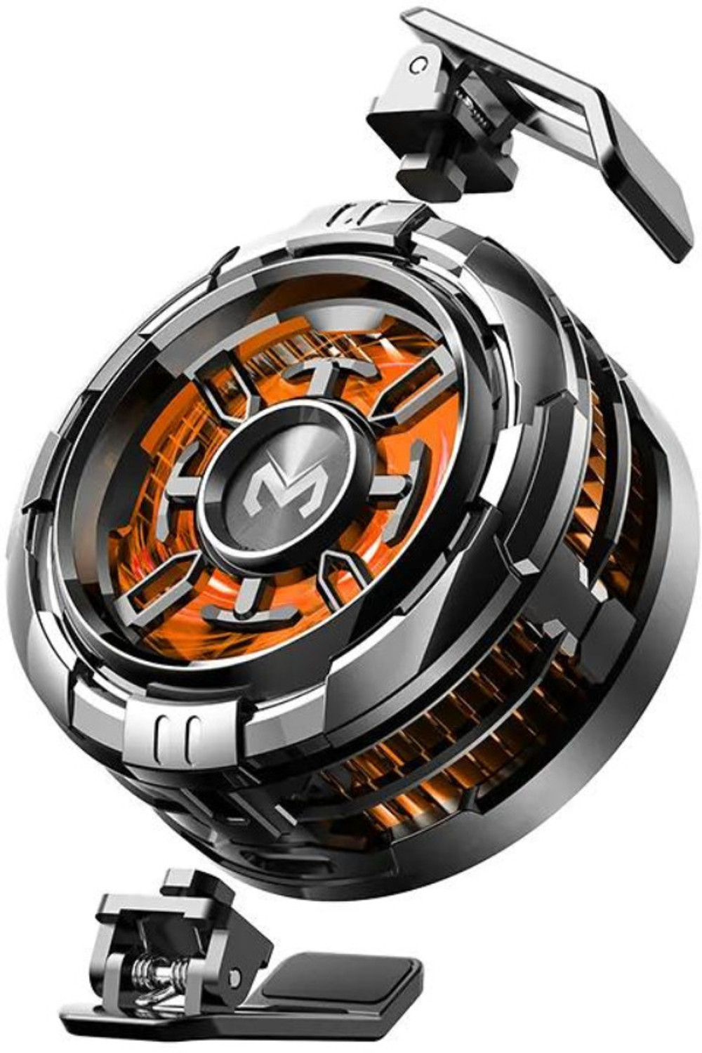 Image of Elixora FrostX RGB Gaming Phone Cooler , 0 Degree Freeze , Adjustable Speed Game Cooler Gaming Accessory Kit