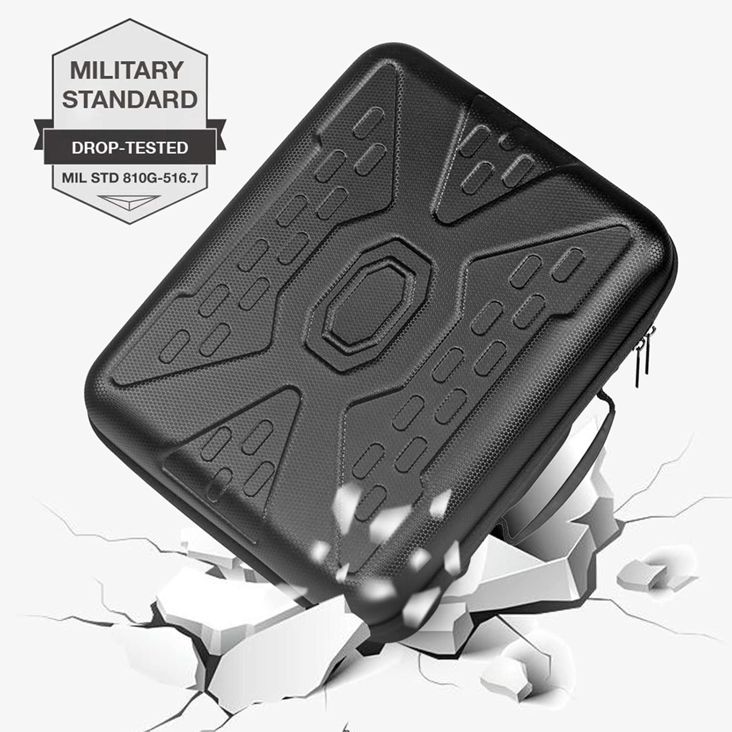 Image of HG WORLD Shockproof Hard Protective Travel Bag For Xbox Series X Console & Controller Gaming Accessory Kit