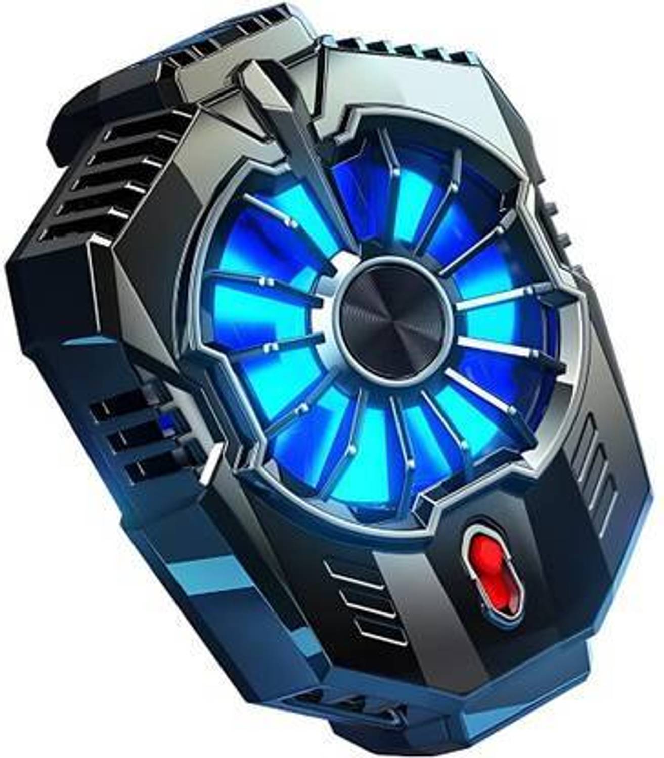 clonezo X20 MOBILE PHONE MAGNETIC AIR COOLER COOLING PAD USE FOR GAMING 2 MODE 2 Fan Ergonomic Cooling Pad with Adjustable Height