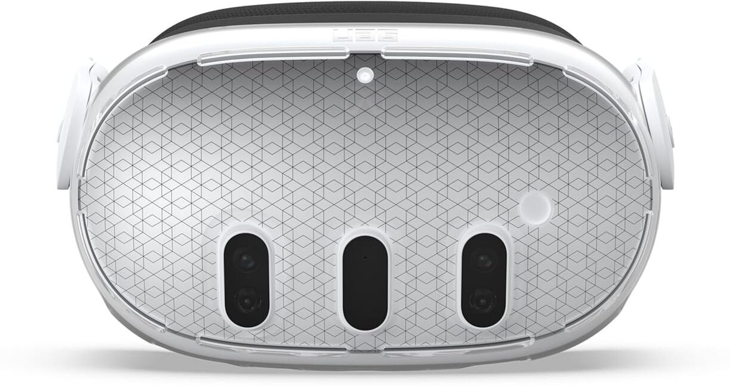 Image of Urban Armor Gear UAG Meta Quest 3 Case Scout IML Hex Design MIL-STD Front Shell VR Headset Cover Gaming Accessory Kit