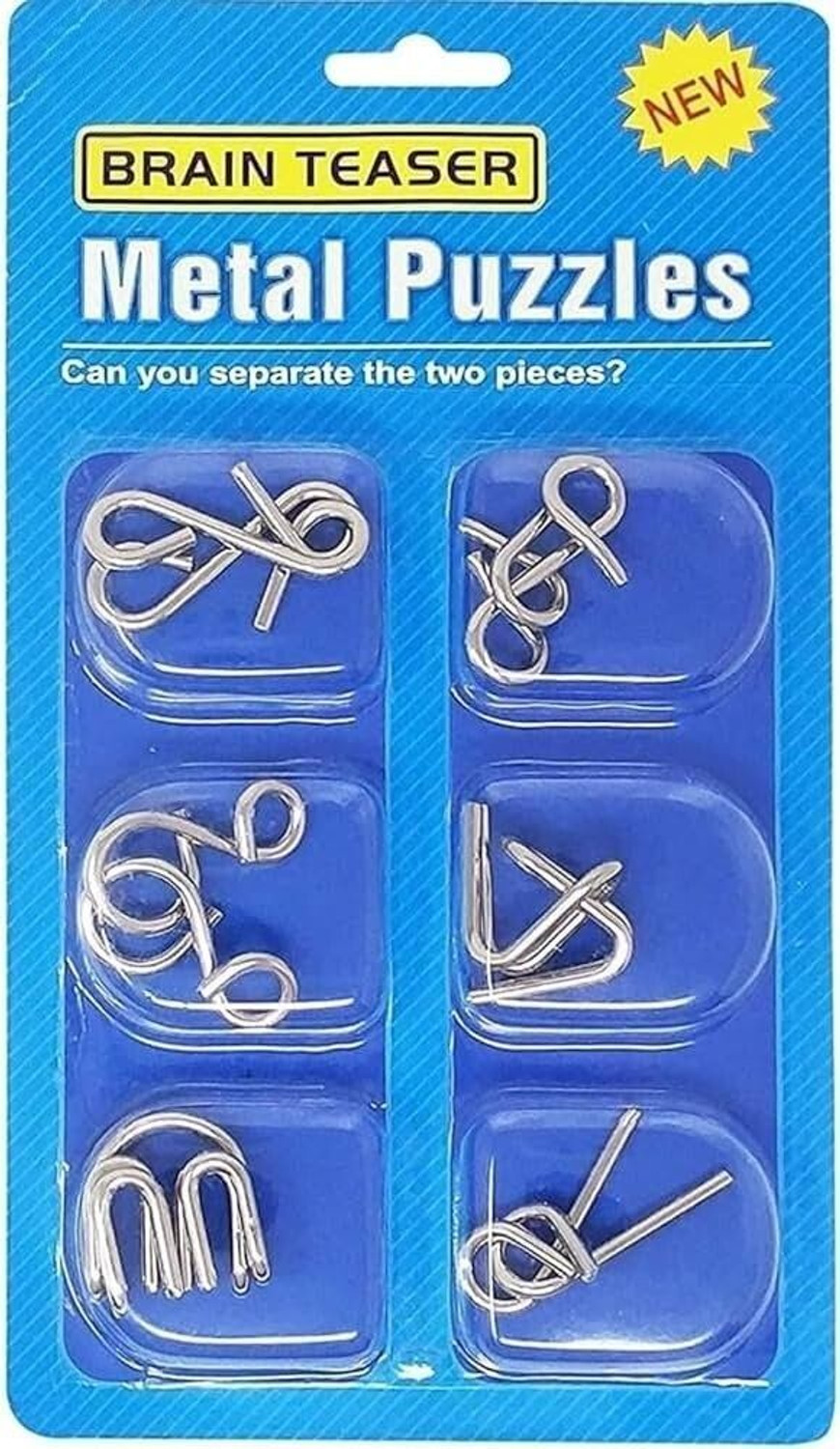 Image of LLFS Metal Puzzle (6 Pcs) Gaming Accessory Kit