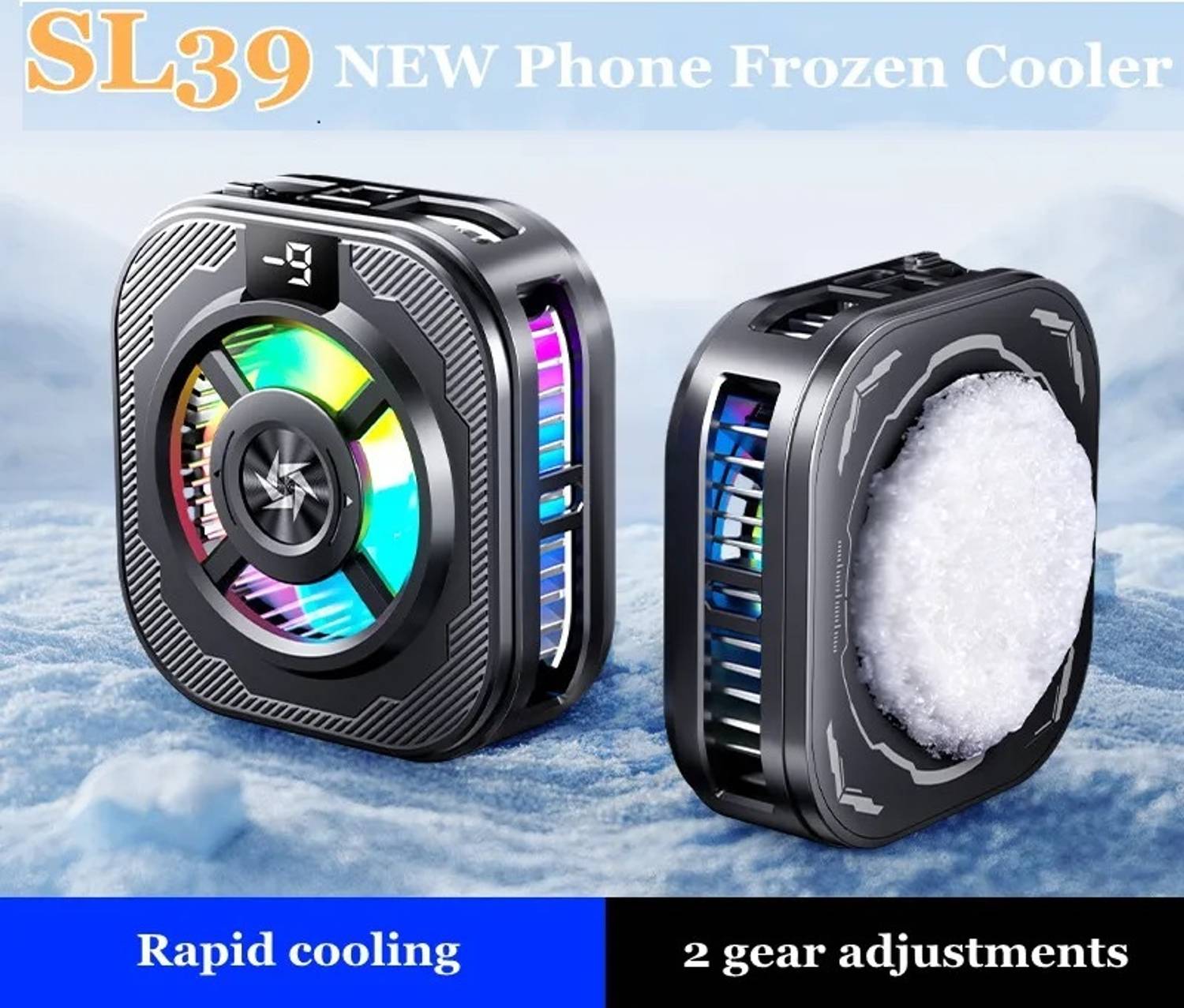 MOOZMOB SL39 Mobile Cooler Gaming Fan