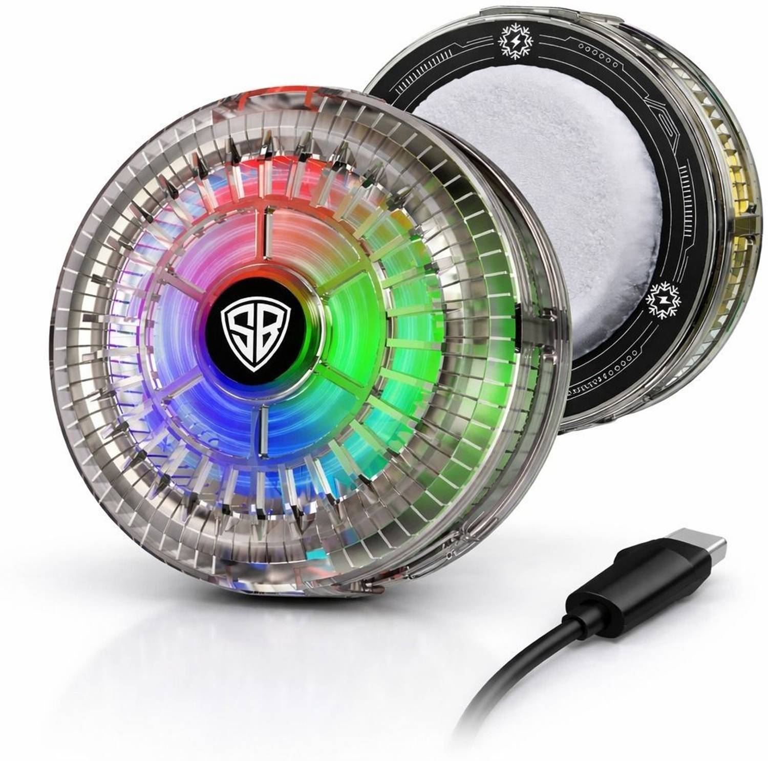 SpinBot IceDot Mag Air 15W Magnetic Mobile Gaming Cooler