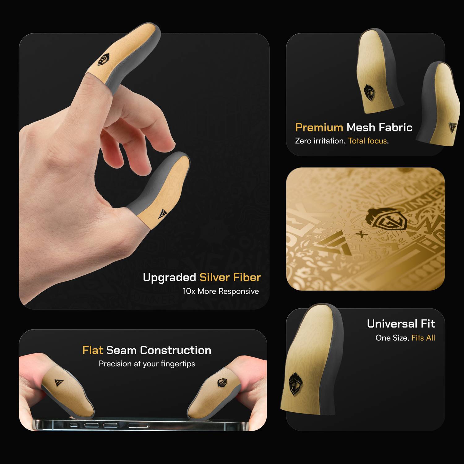 Vero Forza Glide Pro V3 Gaming Accessory Kit Yellow - Image 2
