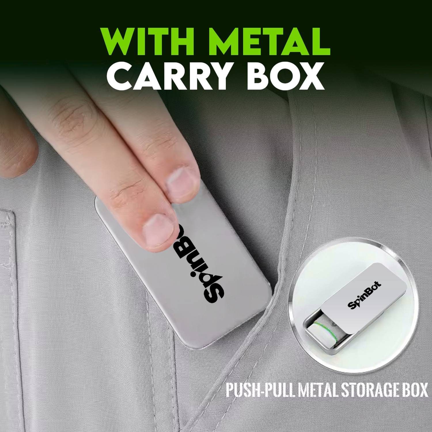 SpinBot Silver Fiber Thumb & Finger Mobile Gaming Sleeves 3 Pair - Image 4