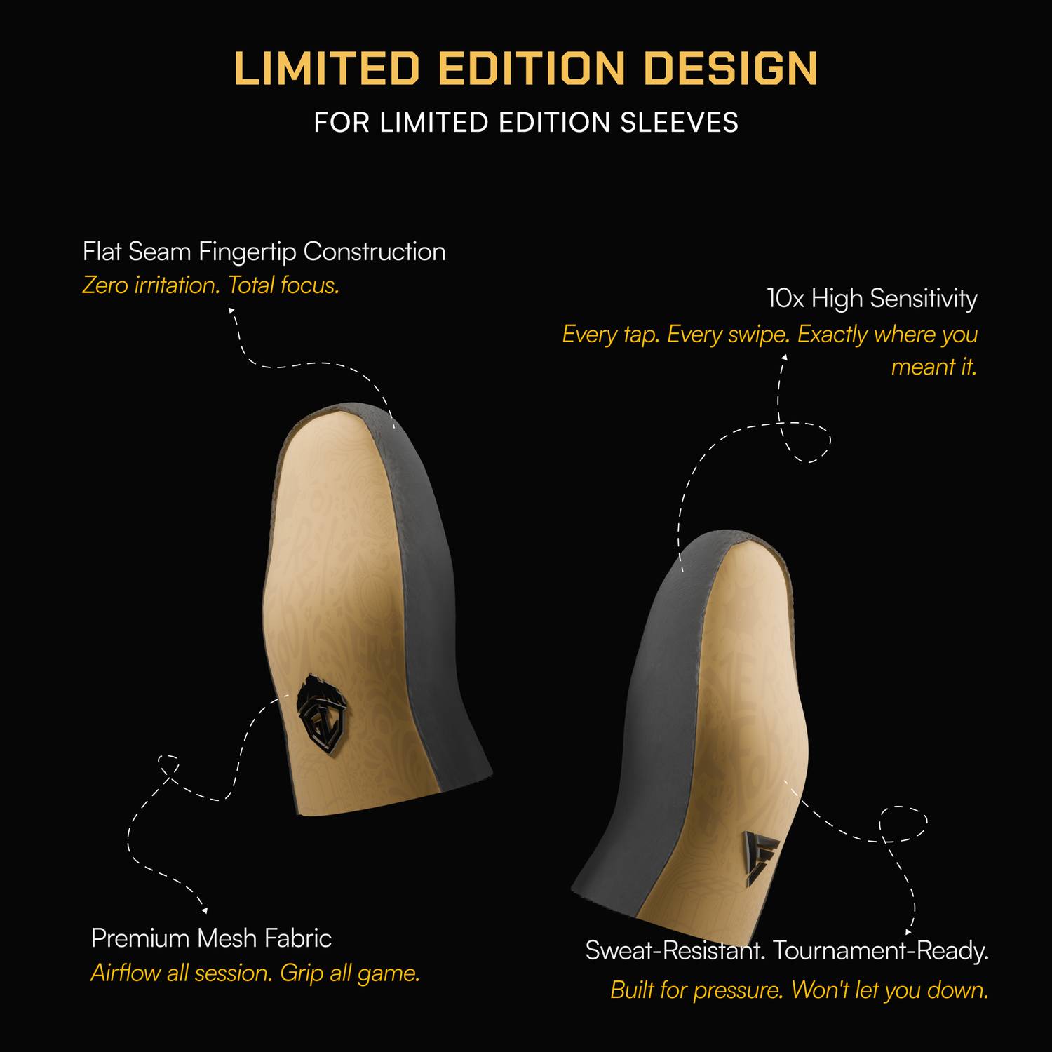 Vero Forza Glide Pro V3 Gaming Accessory Kit Yellow - Image 3