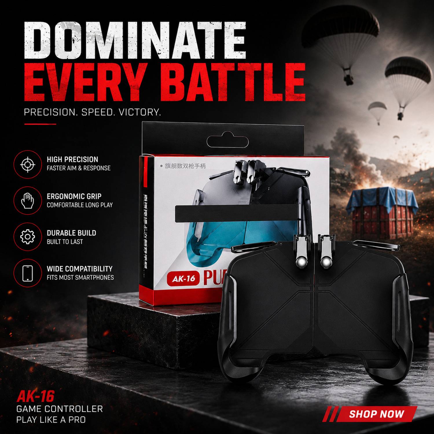 SGVX VX-AK16 Mobile Gaming Trigger