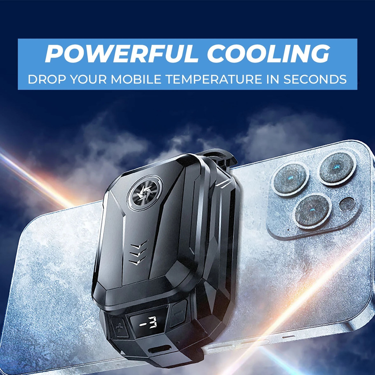 Image of Alfa SL14 Mobile Gaming Fan with Removable Battery Gaming Accessory Kit