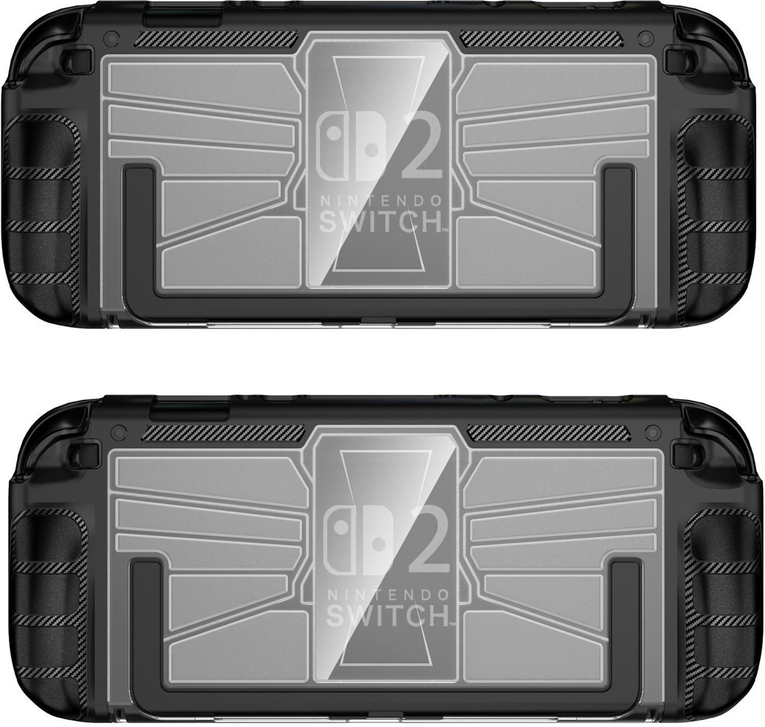 Image of OIVO INDIA Hard Shock-Absorption Protective Case (Pack of 2) for Nintendo Switch 2 (2025) Gaming Accessory Kit