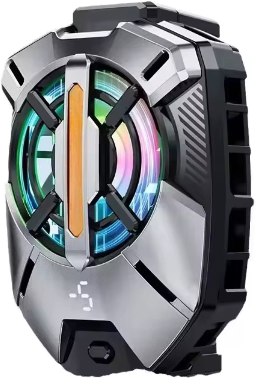 Image of Zusix FS09 Magnetic Mobile Radiator Cooling Fan, Semiconductor Phone Instant Gaming Gaming Accessory Kit