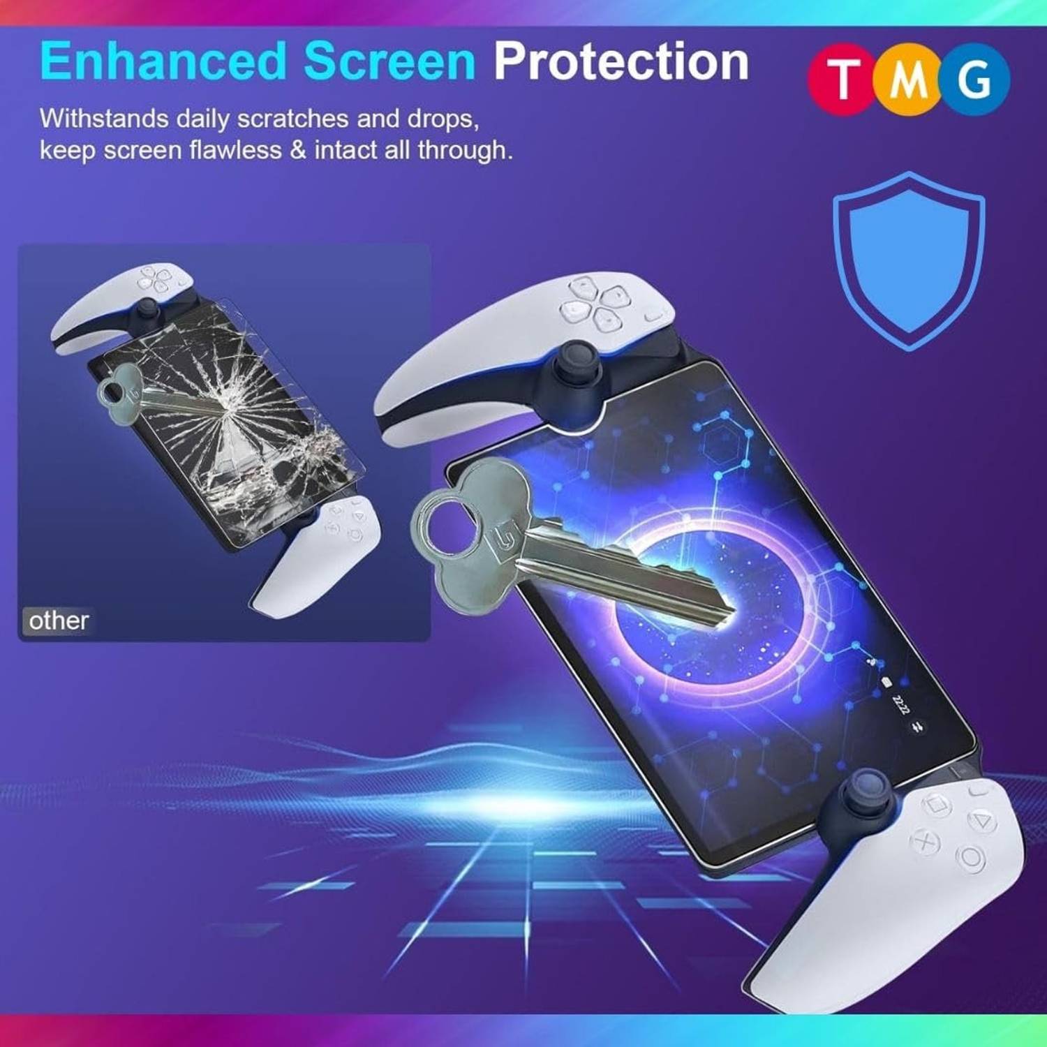 Protection écran Pour PlayStation VR2 – PS5, Gametech, Japon, Neuve