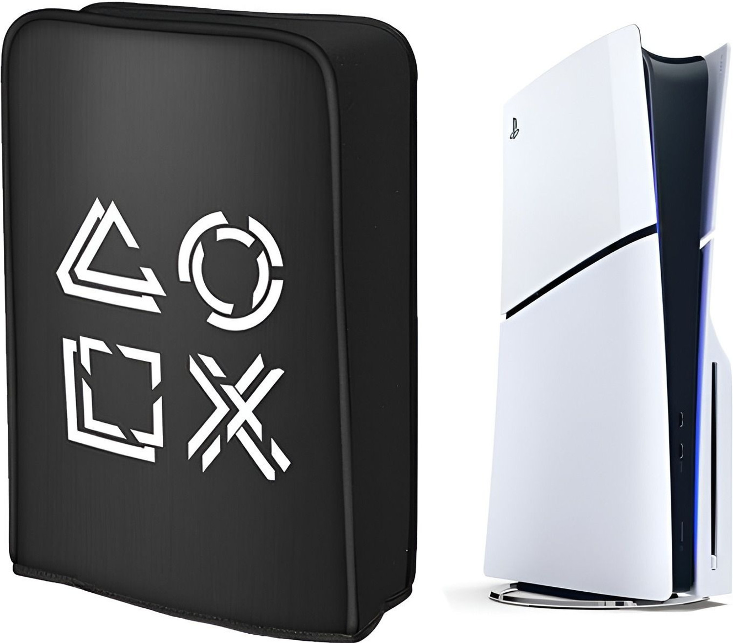 Image of HG WORLD Premium Dustproof Cover for PS5 Slim Console Protection For Disc-Digital Edition Gaming Accessory Kit