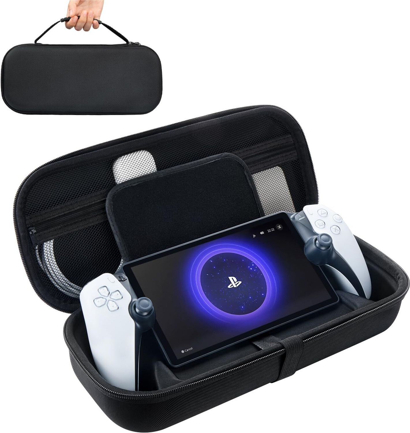Image of OIVO INDIA Hard Shell Carrying Case for PlayStation Portal Remote Player, Portable Travel Gaming Accessory Kit