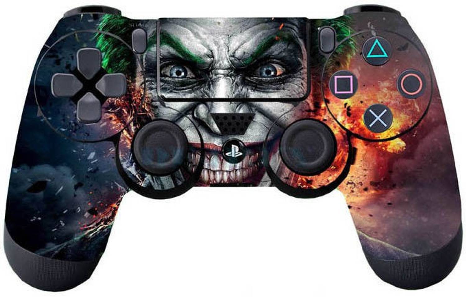 A1GRAPHIX PS4 Skin for One Controller Decal Cover+ 4 Led bar Decal Sticker I Gaming Accessory Kit