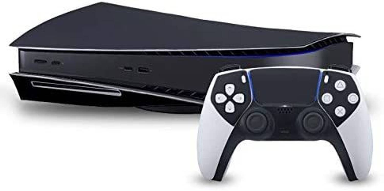 A1GRAPHIX PS5 Playstation Console Wrap Sticker Skin with 2 Wireless Controller Decal G1 Gaming Accessory Kit