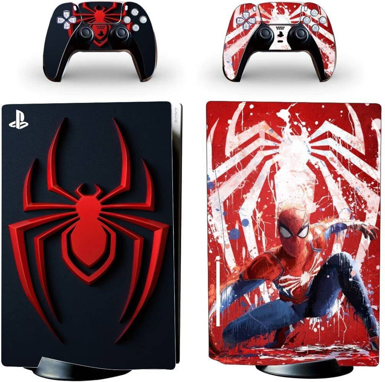 Skinny PS5 Skin Sticker Decals for PlayStation 5 Disk Version Printing Sticker – SK_05 Gaming Accessory Kit