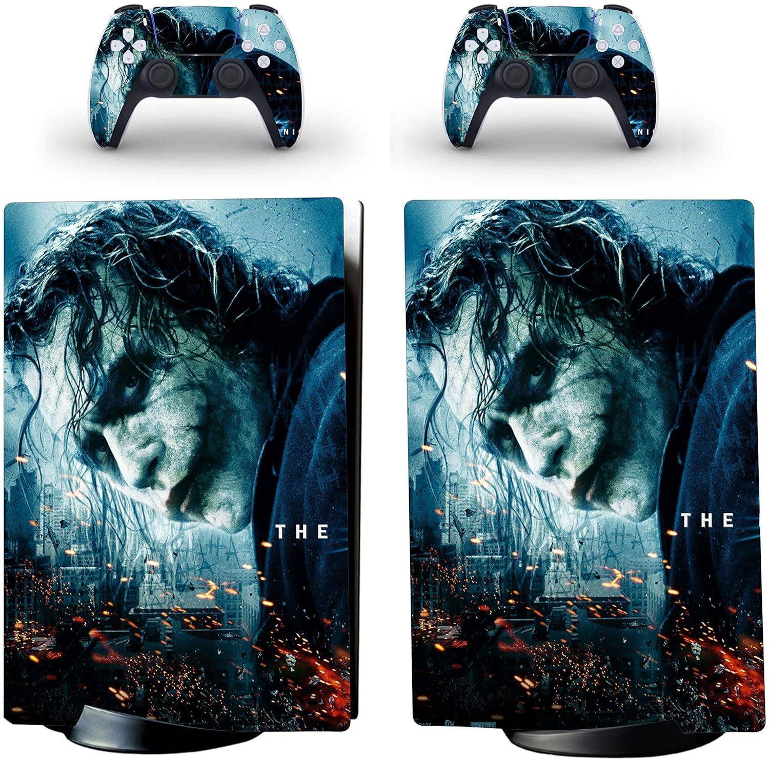 Skinny PS5 Skin Sticker Decals for PlayStation 5 Disk Version Printing Sticker – SK_30 Gaming Accessory Kit