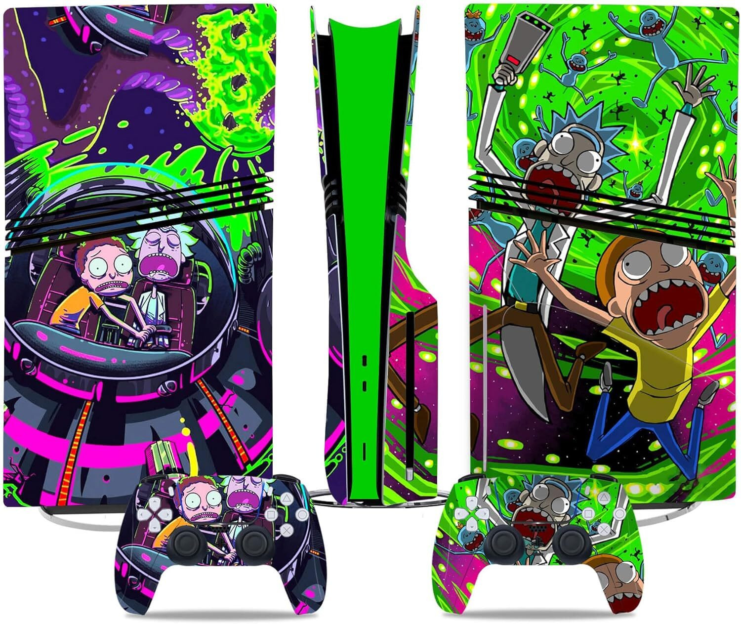Image of DURWASHA PS5 Pro Disk Skin Protective Wrap Cover Vinyl Sticker Decals for Disk Version /A Gaming Accessory Kit