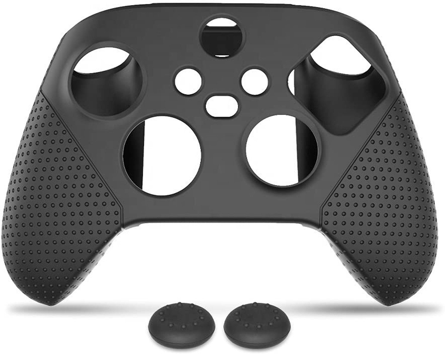 Image of HG WORLD Silicone Protective Skin Cover for Xbox Controller With Anti-Slip Thumb grips Gaming Accessory Kit