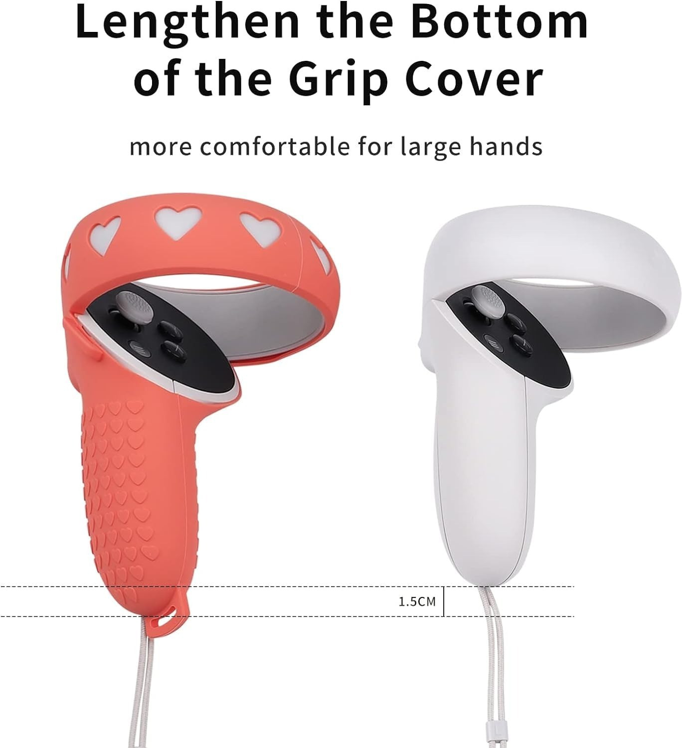 Image of HG WORLD Protective Silicone Skin Cover for Oculus Remote, Soft & Erogonomic design Gaming Accessory Kit