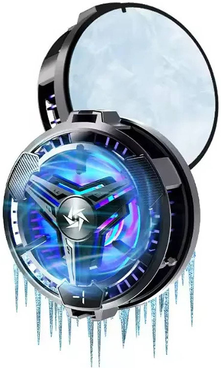 WRADER SL10 Radiator Mobile Cooling Fan for Heating Gaming Cooling Fan Ergonomic Cooling Pad